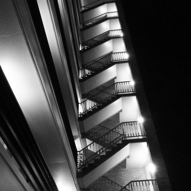 #blackandwhite #stairs #structure #365